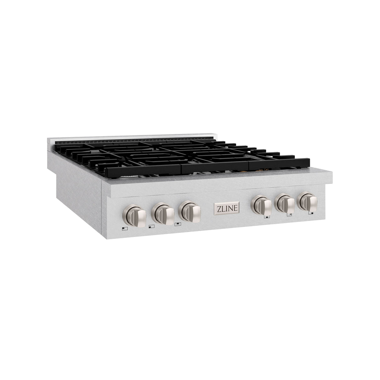 ZLINE 36 in. Paramount Gas Rangetop with 6 Burners and Porcelain Cooktop in Satin Stainless Steel (SRTS-36)