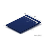 ZLINE 24" Tallac Tall Tub Dishwasher Panel in Blue Gloss with Traditional Handle (DPV-BG-24)