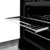 ZLINE 30 in. Professional True Convection Single Wall Oven with Air Fry and Self Clean in Satin Stainless Steel (WASS-30)