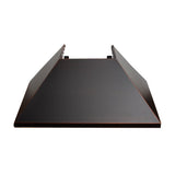 30" Ducted Fingerprint Resistant Stainless Steel Range Hood with Oil Rubbed Bronze Shell (8654ORB-30)