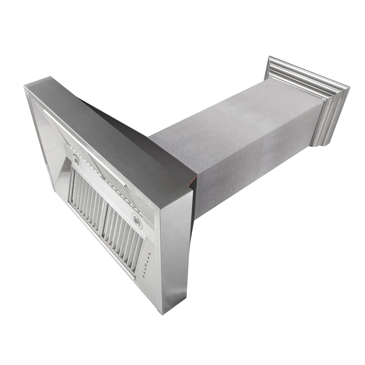 36" Ducted Fingerprint Resistant Stainless Steel Range Hood with Oil Rubbed Bronze Shell (8654ORB-36)