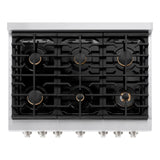 ZLINE 6 Brass Burners (BRASSBR-36)