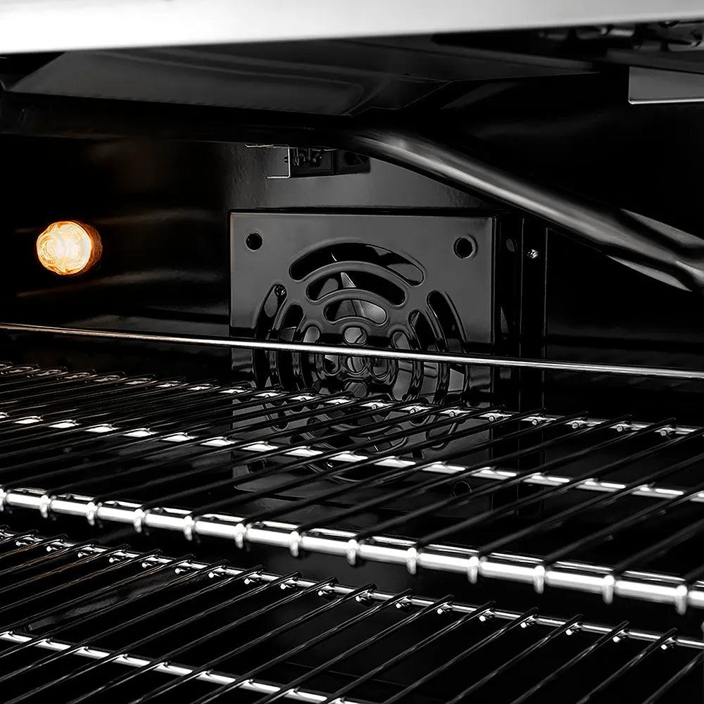 ZLINE 36 in. 5.2 cu. ft. Paramount Gas Range with 6 Burner DuoPro™ Cooktop and Convection Gas Oven in Stainless Steel (PSGR36)