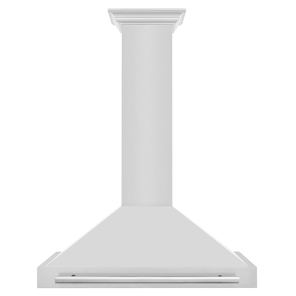 ZLINE 36 in. Convertible Stainless Steel Range Hood with Stainless Steel Handle (KB4STX-36)