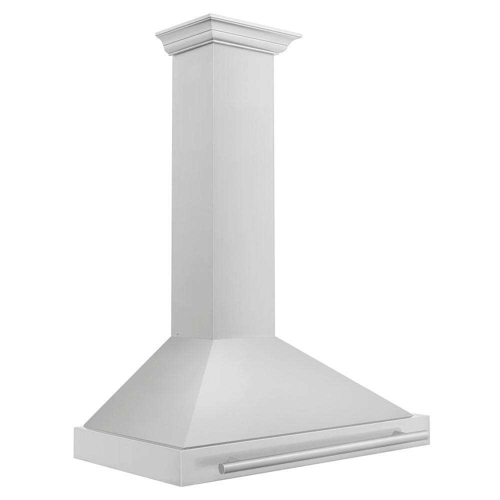 ZLINE 36 in. Convertible Stainless Steel Range Hood with Stainless Steel Handle (KB4STX-36)