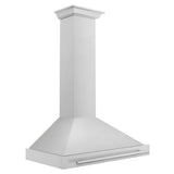 ZLINE 36 in. Convertible Stainless Steel Range Hood with Stainless Steel Handle (KB4STX-36)