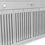 ZLINE 48 in. Autograph Edition Convertible Stainless Steel Range Hood with White Matte Shell and Matte Black Accents (KB4STZ-WM48-MB)