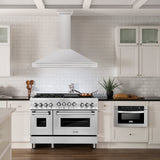 ZLINE 48 in. Convertible Stainless Steel Range Hood with Stainless Steel Handle (KB4STX-48)