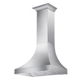 ZLINE 30" Designer Series Fingerprint Resistant Stainless Steel Ducted Wall Range Hood (8632S-30)