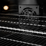 ZLINE 30 in. 4.2 cu. ft. Select Dual Fuel Range with 4 Burner Gas Cooktop and Electric Convection Oven in Satin Stainless Steel (HDRS-30)