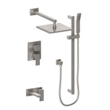 ZLINE Bliss Rainfall Shower System with 16 in. Oversized Shower Head in Brushed Nickel (BLS-SHS16-BN)