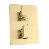 ZLINE Autograph Edition Crystal Bay Thermostatic Shower System in Champagne Bronze (CBY-SHS-T2-CB)