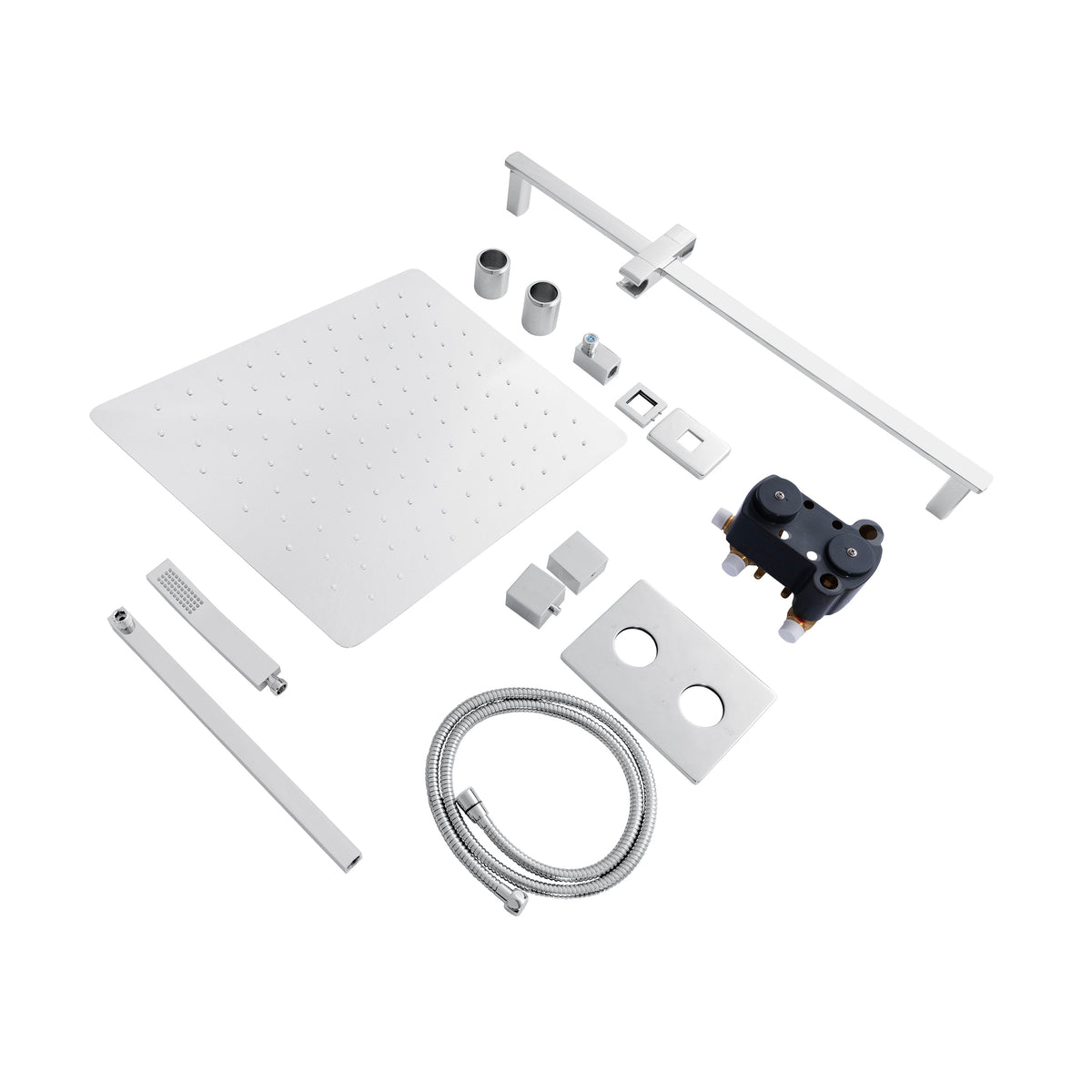 ZLINE Crystal Bay Thermostatic Shower System in Chrome (CBY-SHS-T2-CH)