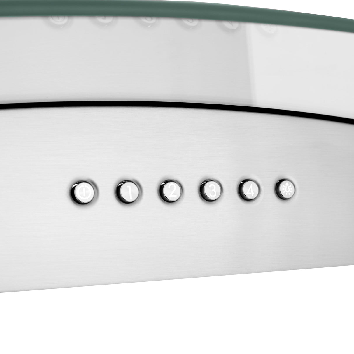 ZLINE 36” Alpine Series Convertible Island Mount Range Hood in Stainless Steel with Remote Control, LED lighting, and Dishwasher-Safe Baffle Filters (ALP70IS-36)