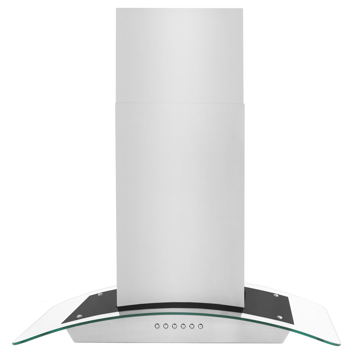 ZLINE 30” Alpine Series Convertible Island Mount Range Hood in Stainless Steel with Remote Control, LED lighting, and Dishwasher-Safe Baffle Filters (ALP70IS-30)
