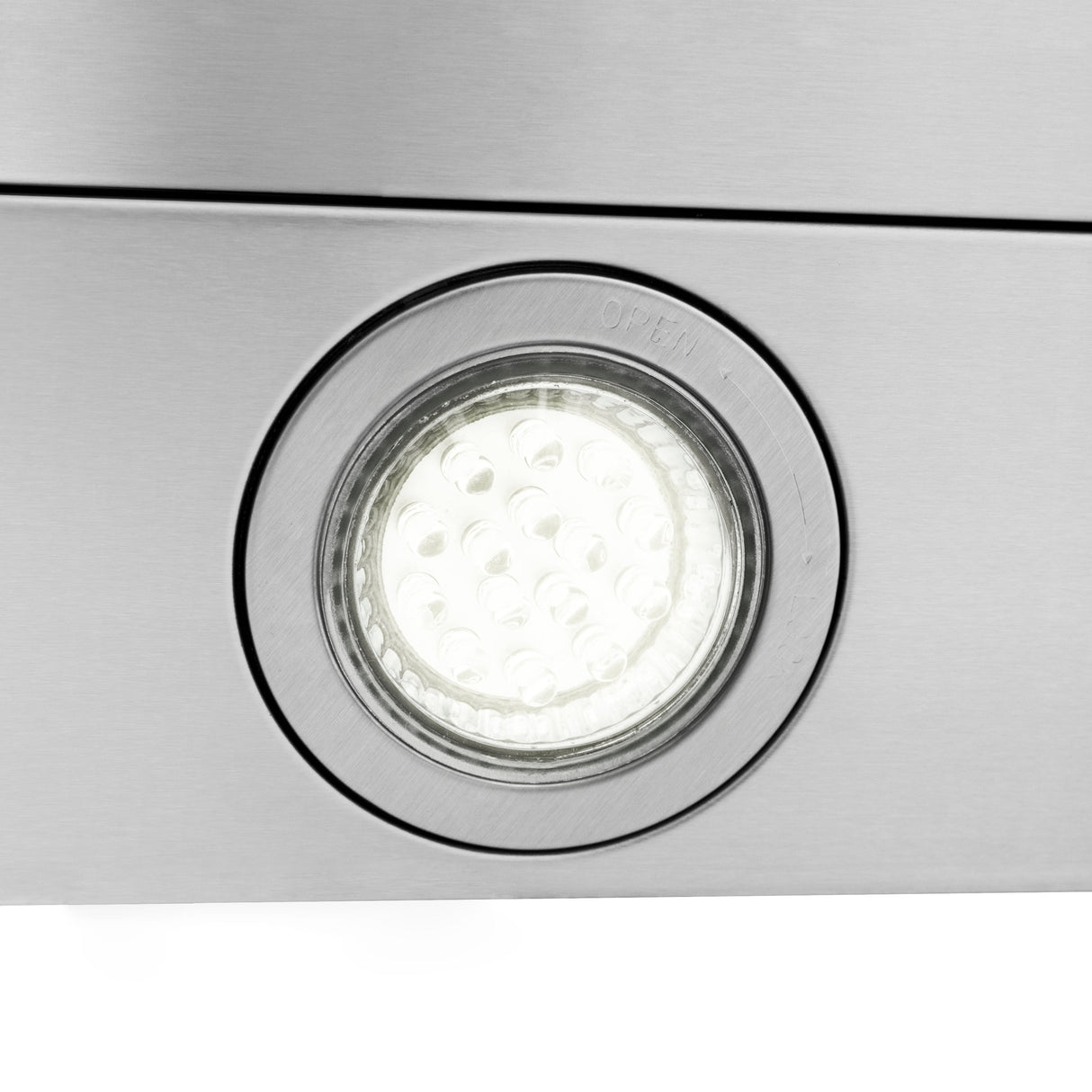 ZLINE 36” Alpine Series Convertible Island Mount Range Hood in Stainless Steel with Remote Control, LED lighting, and Dishwasher-Safe Baffle Filters (ALP70IS-36)