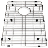 ZLINE 33 in. Garmisch Undermount Single Bowl Stainless Steel Kitchen Sink with Bottom Grid and Accessories (SLS-43)