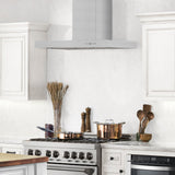 ZLINE 42" Convertible Vent Wall Mount Range Hood in Stainless Steel (KE-42)