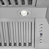 ZLINE 30" Professional Convertible Vent Wall Mount Range Hood in Stainless Steel (597-30)