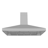 ZLINE 60" Professional Convertible Vent Wall Mount Range Hood in Stainless Steel (597-60)