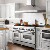 ZLINE 60" Professional Convertible Vent Wall Mount Range Hood in Stainless Steel (597-60)