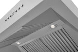 ZLINE 36" Professional Ducted Wall Mount Range Hood in Stainless Steel (697-36)