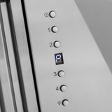 ZLINE Autograph Edition 30 in. Kitchen Package with Stainless Steel Dual Fuel Range, Range Hood, Dishwasher, and Refrigerator with External Water Dispenser with Matte Black Accents (4AKPR-RARHDWM30-MB)
