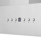 ZLINE 30" Convertible Professional Wall Mount Range Hood in Stainless Steel (KECOM-30)