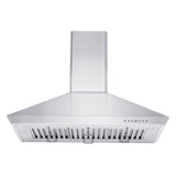 ZLINE Convertible Vent Wall Mount Range Hood in Stainless Steel (KF)