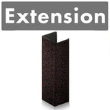 ZLINE 61 in.  Extended Chimney and Crown (8KBF-E)