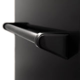 ZLINE 18 in. Dishwasher Panel in Black Stainless Steel with Traditional Handle (DP-BS-18)