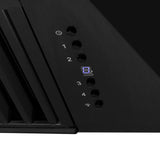 ZLINE 36" Ducted Vent Black Stainless Steel Wall Mount Range Hood (BS655N-36)