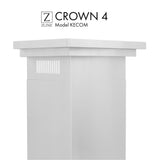 ZLINE Crown Molding Profile 4 for Wall Mount Range Hood (CM4-KECOM)