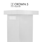 ZLINE Crown Molding Profile 5 for Wall Mount Range Hood (CM5-687)