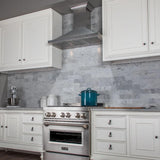 ZLINE 48 in. Designer Series Satin Stainless Steel Convertible Vent Wall Mount Range Hood (8KBS-48)