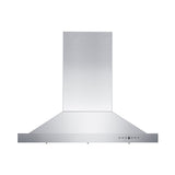 42 in. Ducted Island Mount Range Hood with Single Remote Blower in Stainless Steel (GL2i-RS-42-400)