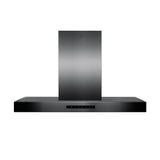 ZLINE 36" Convertible Island Mount Range Hood in Black Stainless Steel (BSKE2iN-36)