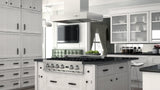 ZLINE 42" Ducted Outdoor Island Mount Range Hood in Stainless Steel (KECOMi-304-42)