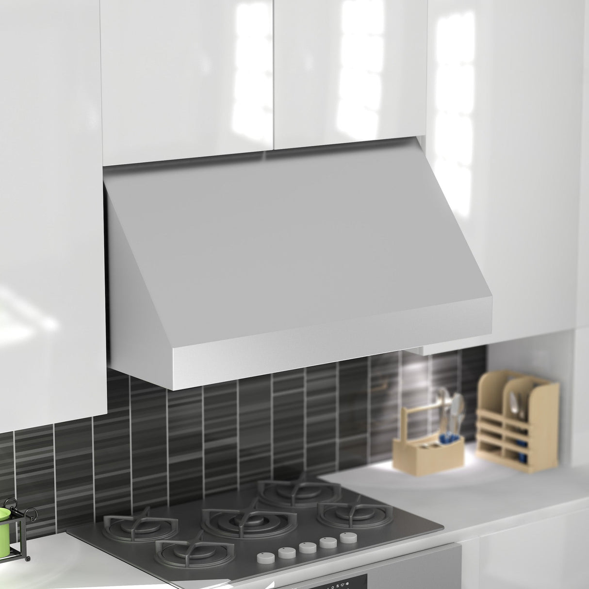 ZLINE 30"  Convertible Vent Under Cabinet Range Hood in Stainless Steel (523-30)