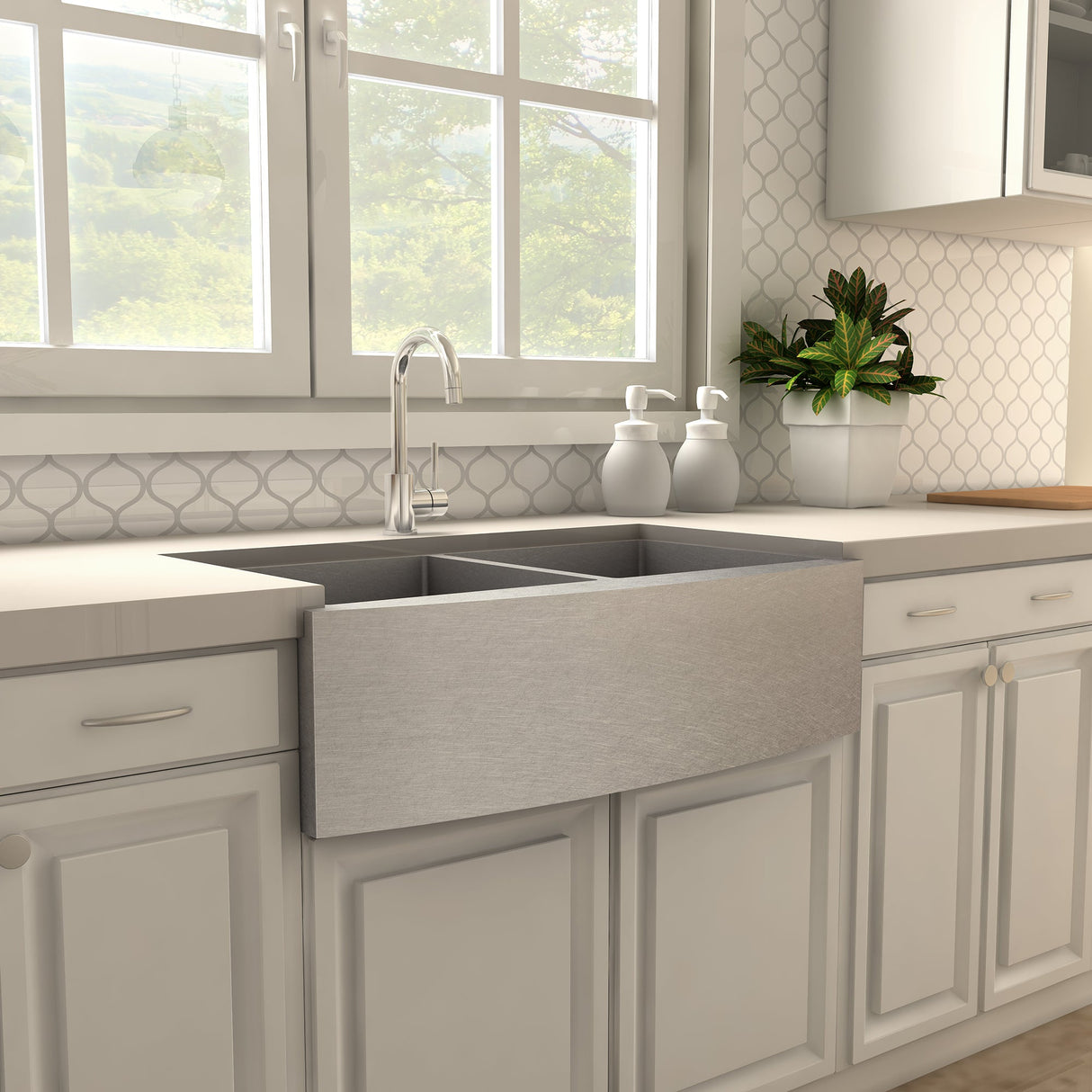 ZLINE Renoir Kitchen Faucet in Chrome (REN-KF-CH)