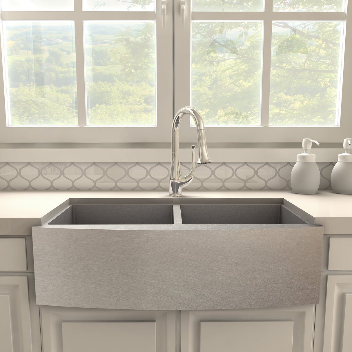 ZLINE Shakespeare Kitchen Faucet in Chrome (SHK-KF-CH)