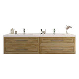Eastpark Floating / Wall Mounted Bathroom Vanity with Acrylic Sink