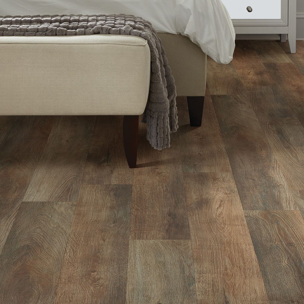 Shaw Floorte Pro Anvil Plus 2032V-07061, Highlight Oak Floating/Glue Down SPC Vinyl Flooring, 7" x 48" x 4.4mm (27.73SQ FT/ CTN)
