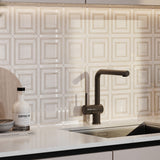 Mayfair Suave Bianco Glazed Porcelain Piazza Polished Mosaic