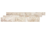 Random Strip Impero Reale Polished Marble Mosaic