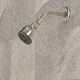 Wall Mounted Shower Faucet Set , Chrome / Brushed Nickel Finish