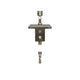 8 Inch Rain Shower Faucet Set Complete with Pre-embedded Valve, Pressure Balance Cartridge