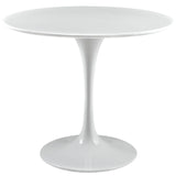 Lippa 36" Round Wood Top Dining Room Table Set - Modern Dining Table Set - BUILDMYPLACE