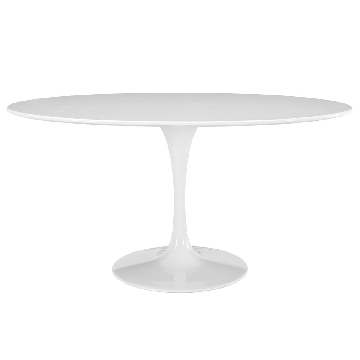 Lippa 60"  Oval Wood Top Dining Room Table Set - Modern Dining Table Set - BUILDMYPLACE