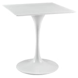 Lippa 28" Square Wood Top Dining Room Table Set - Modern Dining Table Set - BUILDMYPLACE